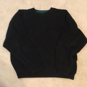 Eddie Bauer Black XL Sweater